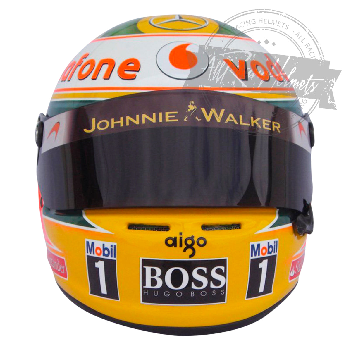 Lewis Hamilton 2011 Brazil GP F1 Replica Helmet 1:1 Scale