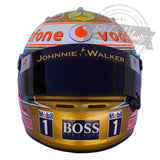 Lewis Hamilton 2012 F1 Silverstone GP Replica Helmet Scale 1:1