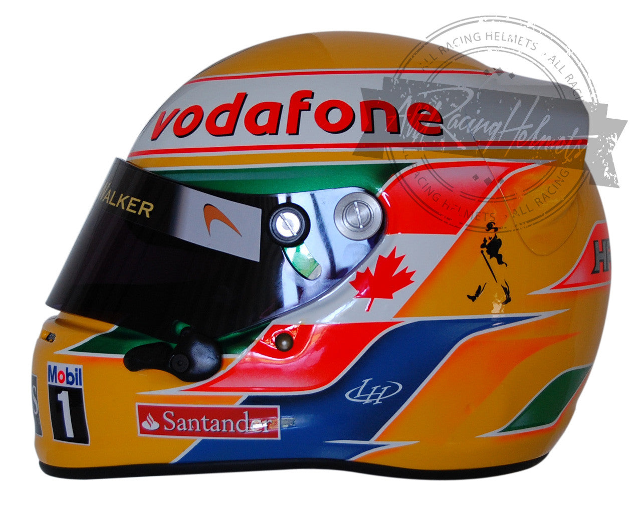 Lewis Hamilton 2012 Canada GP F1 Replica Helmet 1:1 Scale