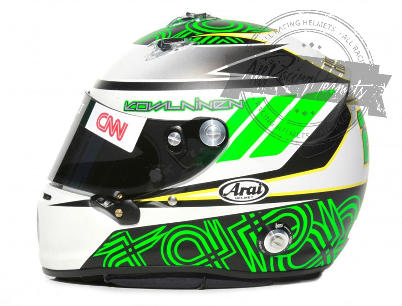 Casco réplica F1 Heikki Kovalainen 2012 a escala 1:1