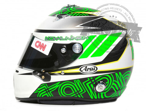 Heikki Kovalainen 2012 F1 Replica Helmet Scale 1:1