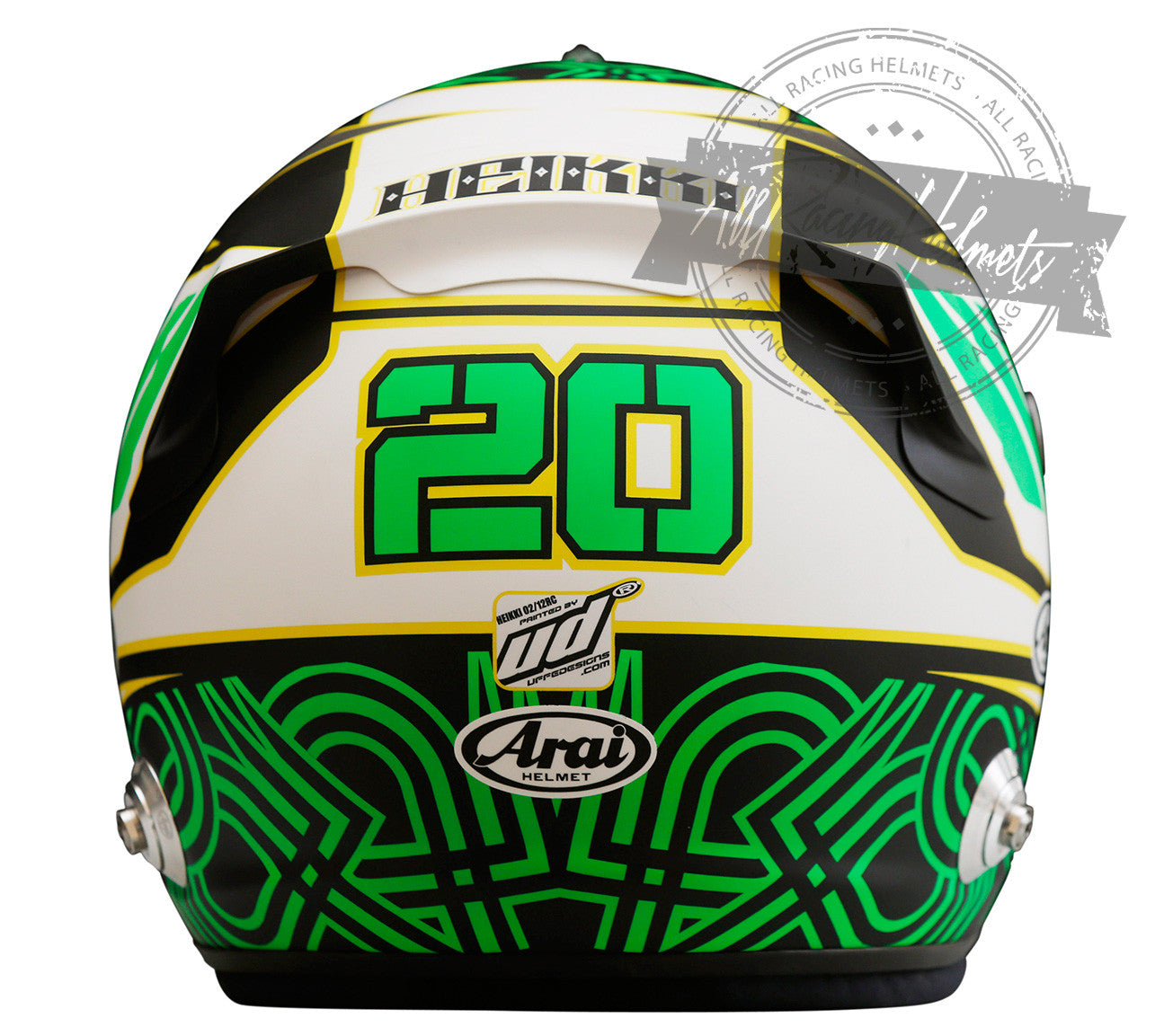 Casco réplica F1 Heikki Kovalainen 2012 a escala 1:1