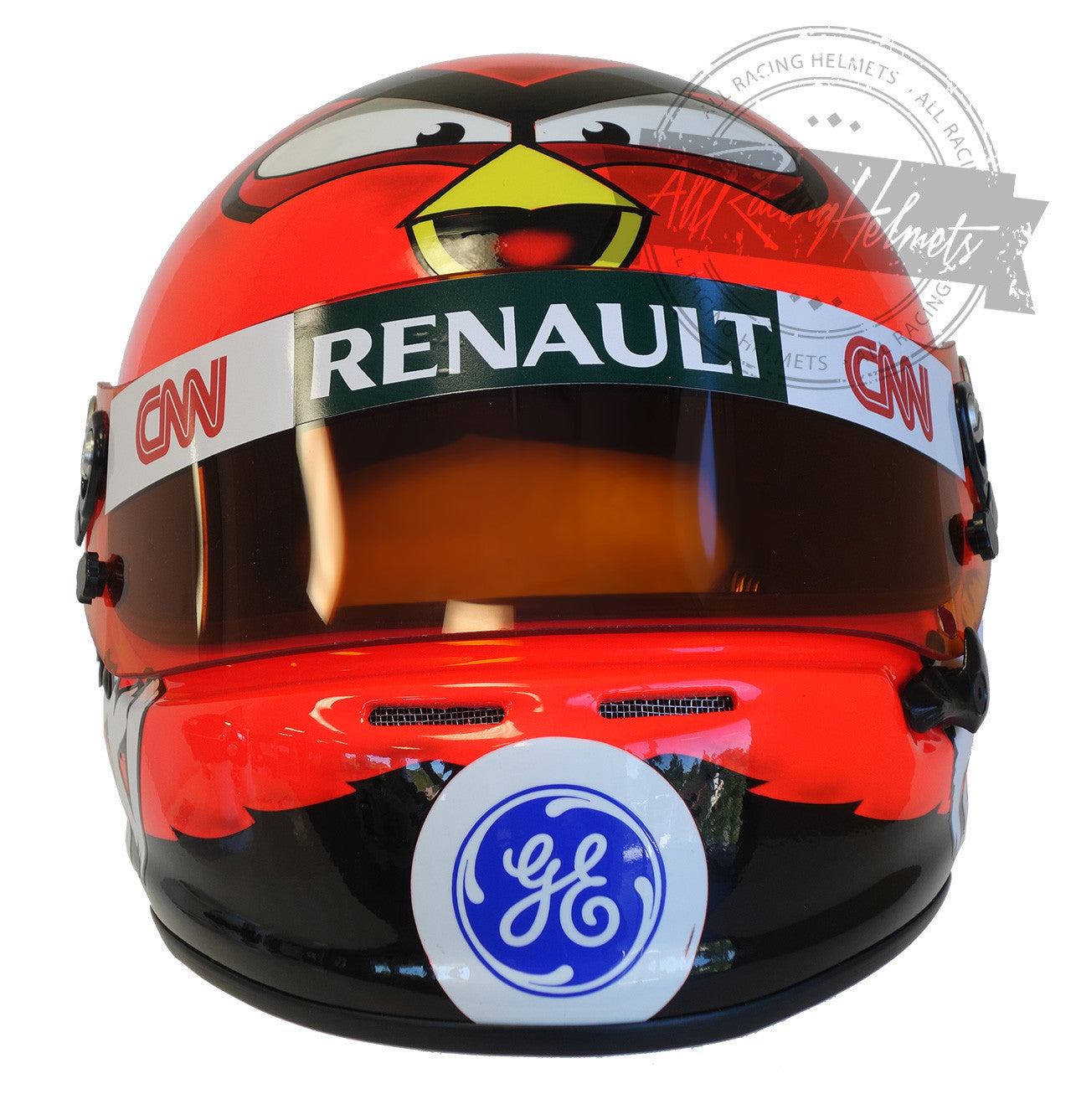 Heikki Kovalainen 2012 "Angry Birds" F1 Replica Helmet 1:1 Scale