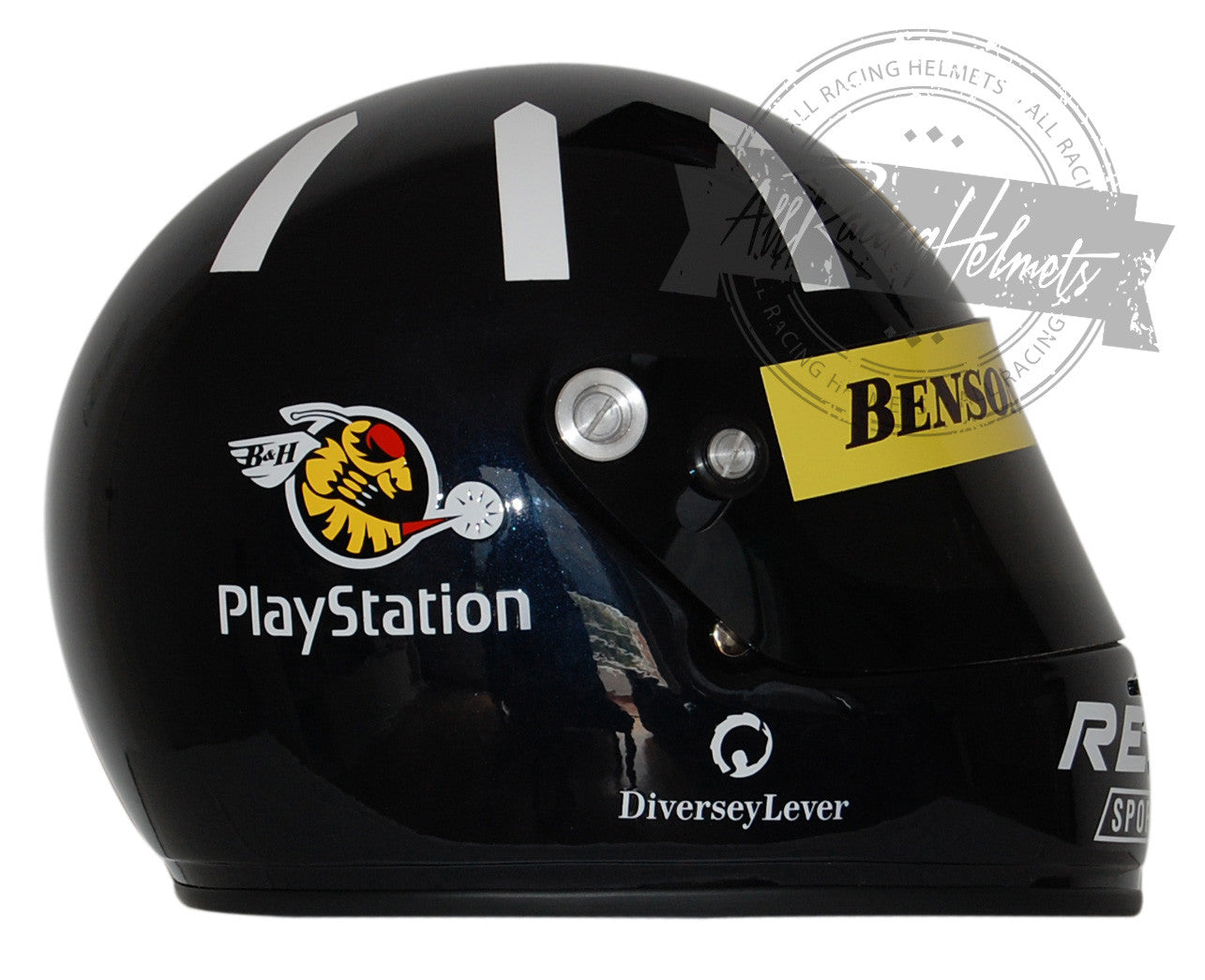 Damon Hill 1999 F1 Replica Helmet | Full Scale 1:1 Damon Hill 1999 F1 Replica Helmet | Full Scale 1:1