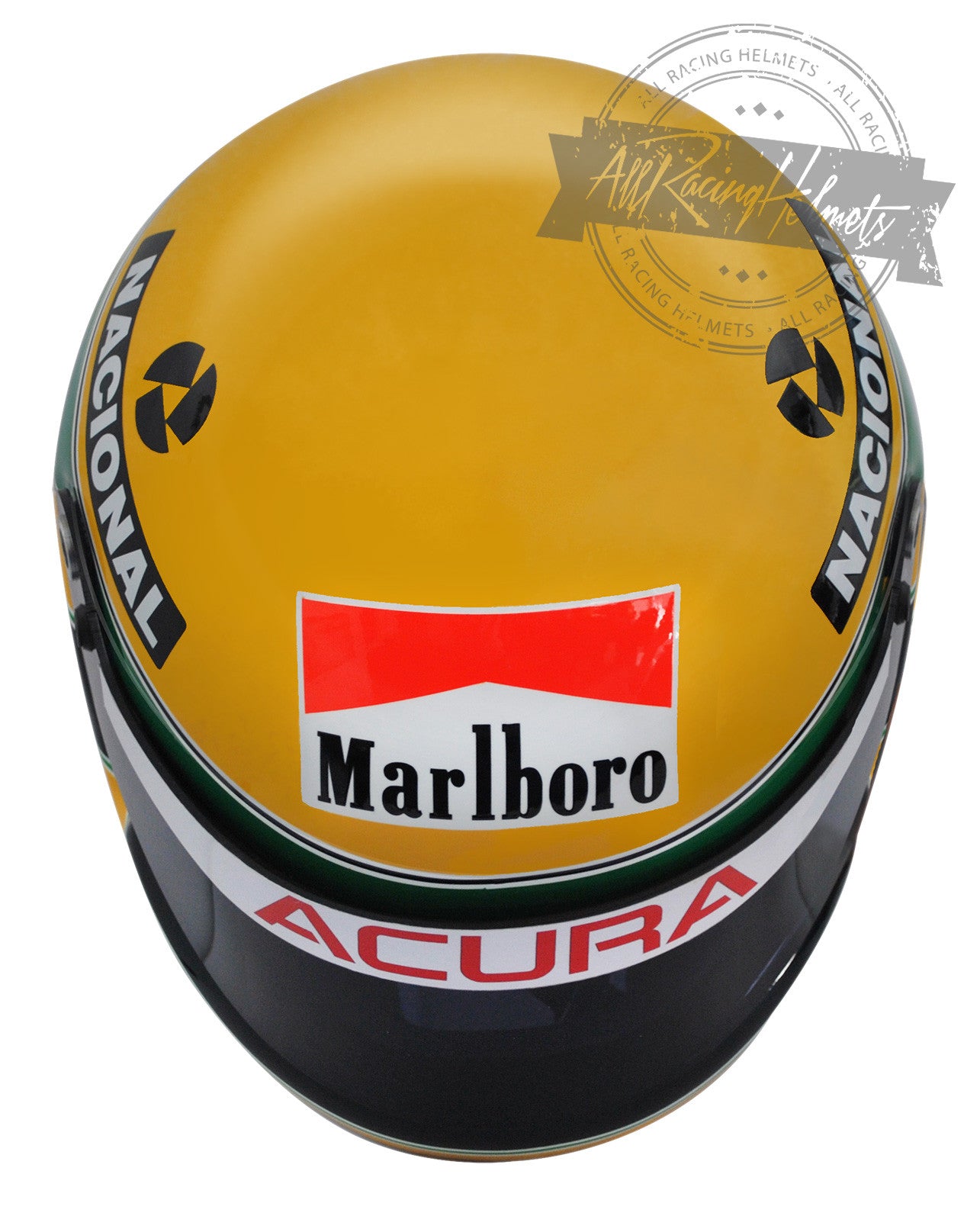 Ayrton Senna 1990 F1 Replica Helmet 1:1 Scale
