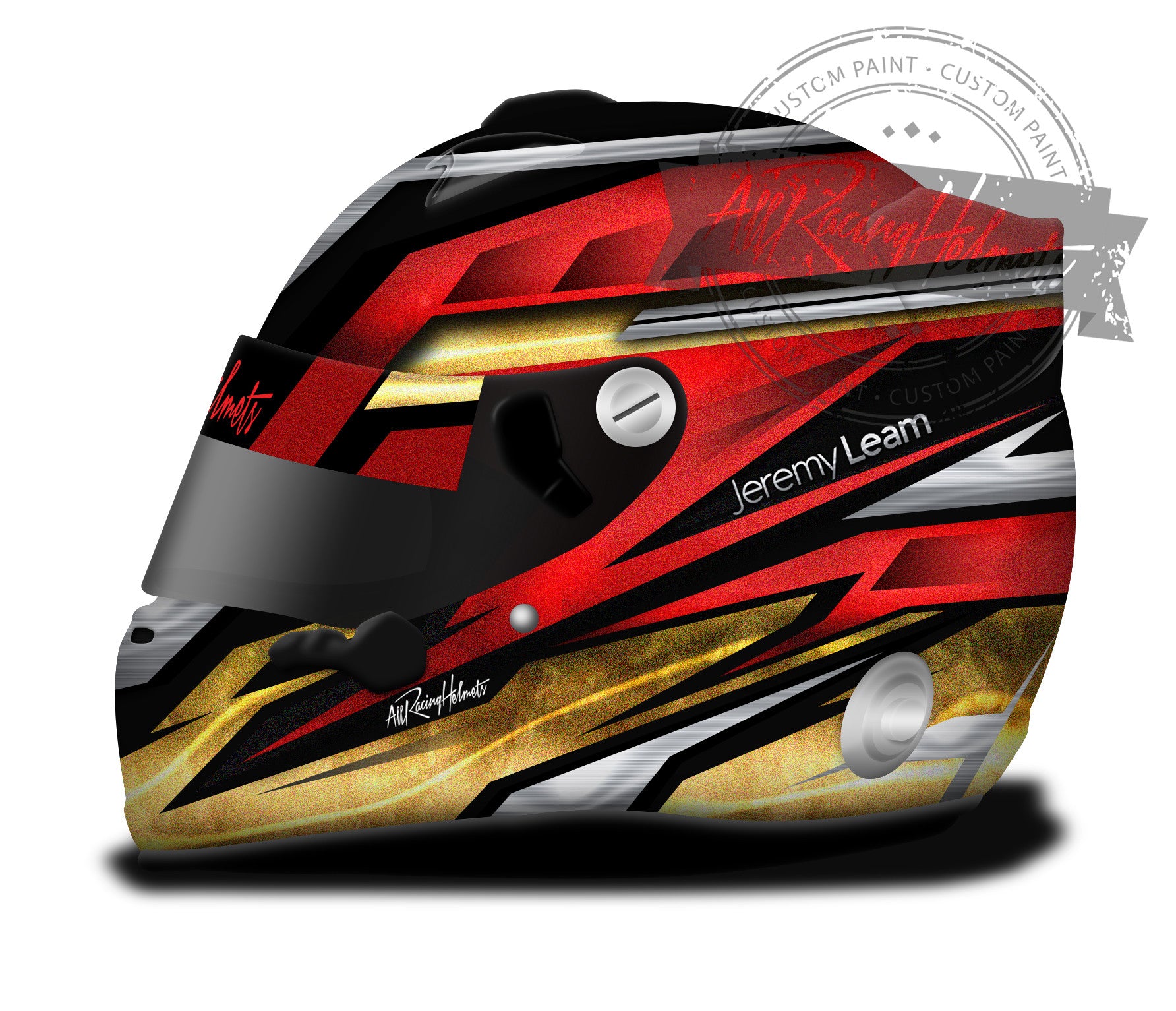 Racing Helmet Designs Handmade Motorcycle Helmets Jeremy