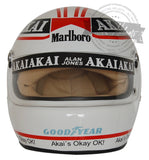 Alan Jones 1980 F1 Replica Helmet Scale 1:1