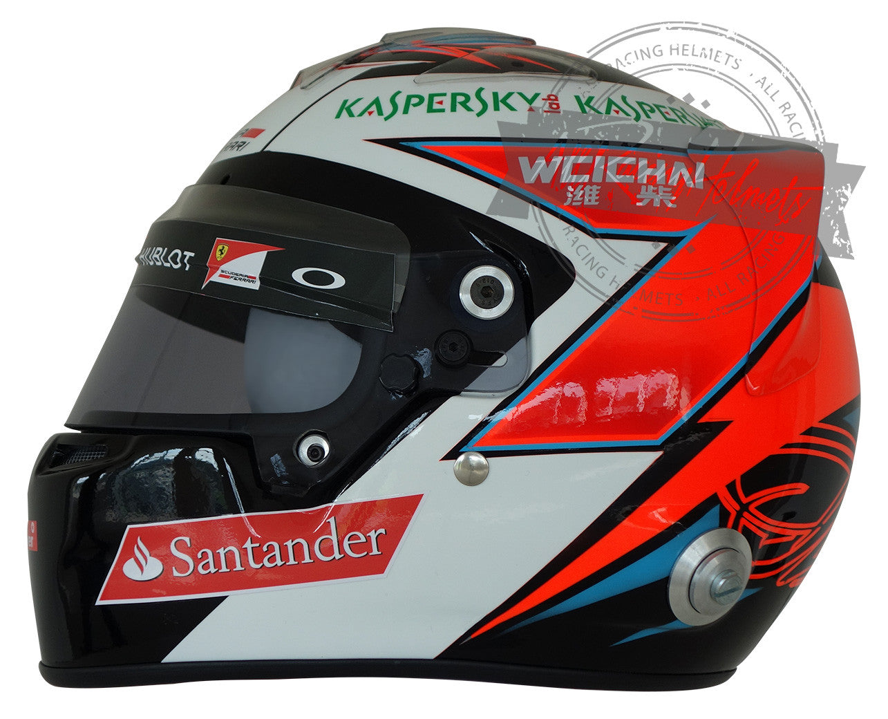 Kimi Raikkonen 2015 F1 Replica Helmet 1:1 Scale