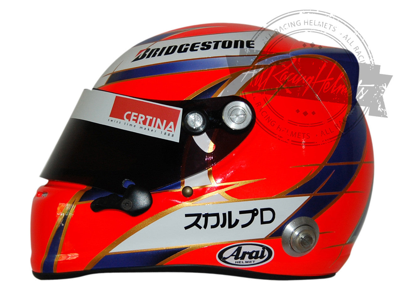 Kamui Kobayashi 2010 Suzuka GP F1 Replica Helmet 1:1 Scale
