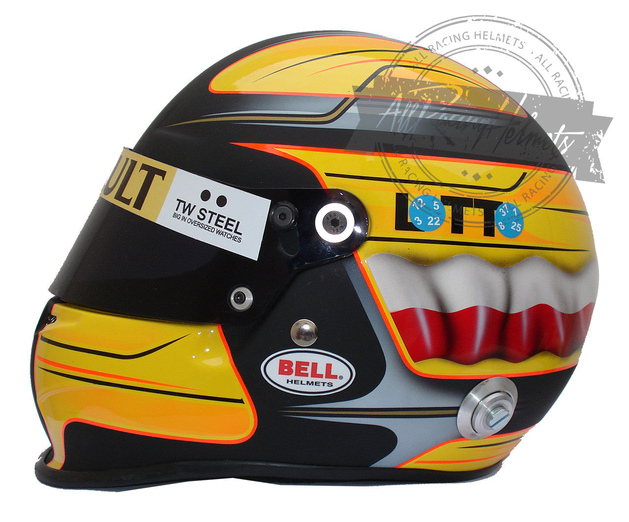 Robert Kubica 2010 F1 Replica Helmet 1:1 Scale