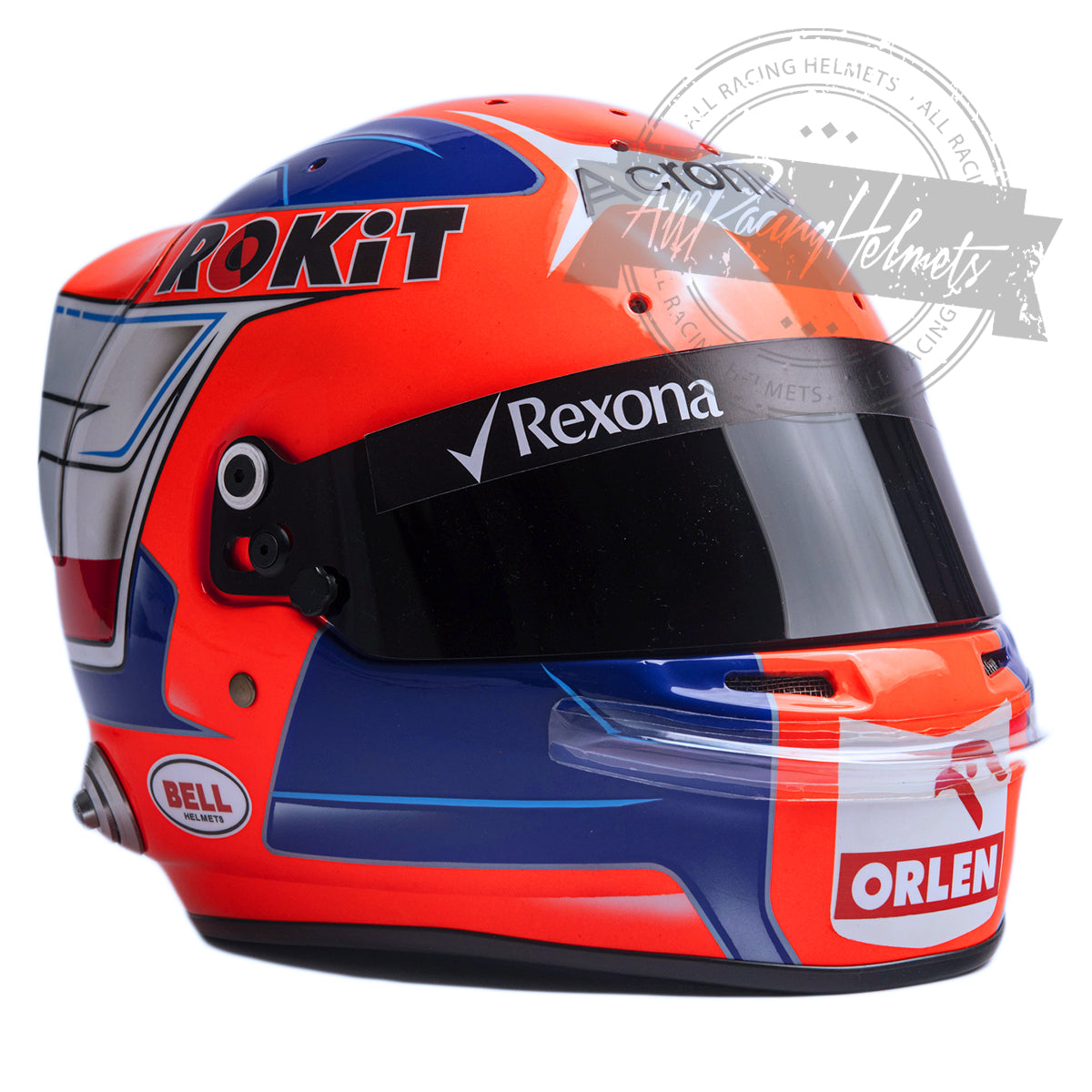 Robert Kubica 2019 F1 Replica Helmet 1:1 Scale
