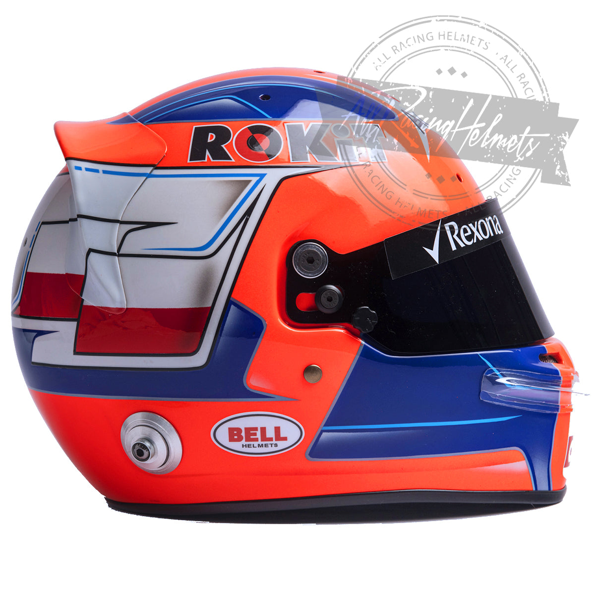 Robert Kubica 2019 F1 Replica Helmet 1:1 Scale