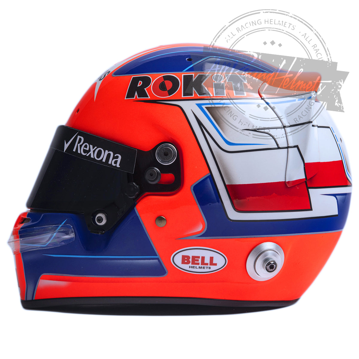 Robert Kubica 2019 F1 Replica Helmet 1:1 Scale