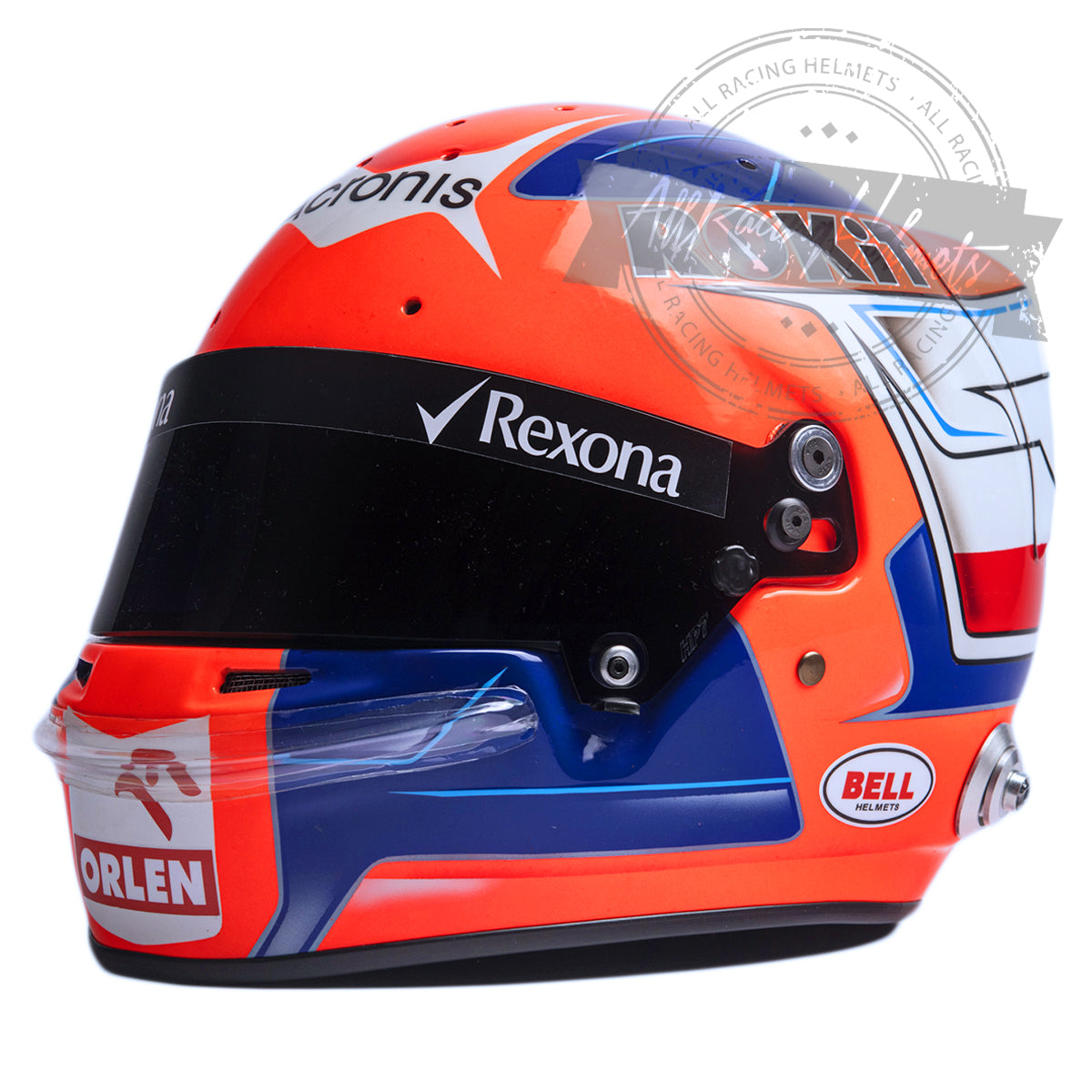 Robert Kubica 2019 F1 Replica Helmet 1:1 Scale