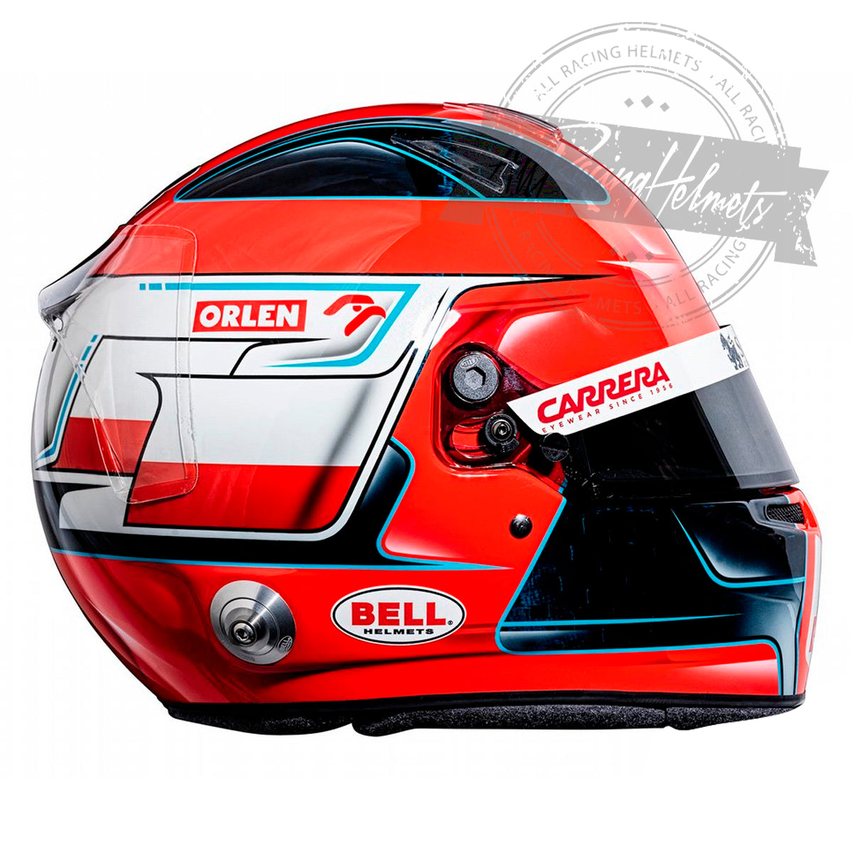 Robert Kubica 2021 F1 Replica Helmet 1:1 Scale