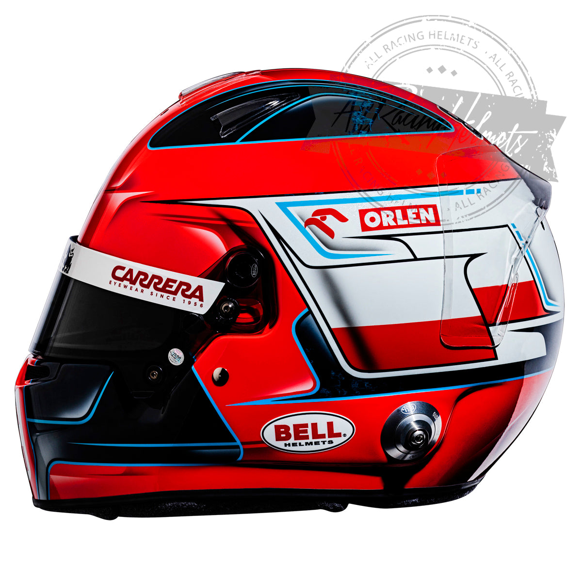 Robert Kubica 2021 F1 Replica Helmet 1:1 Scale