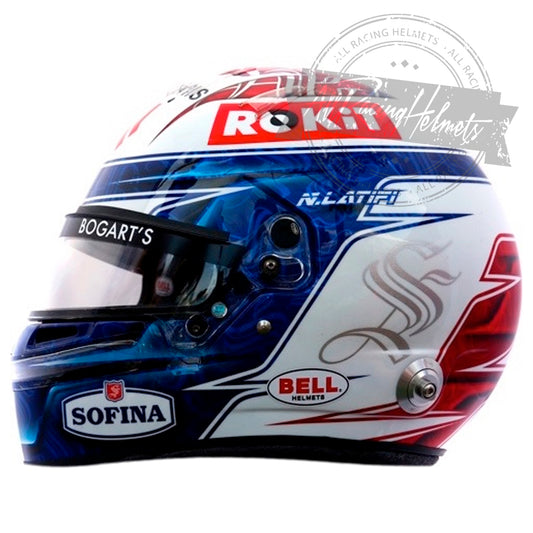 Casque Réplique F1 Nicholas Latifi 2020 Échelle 1:1