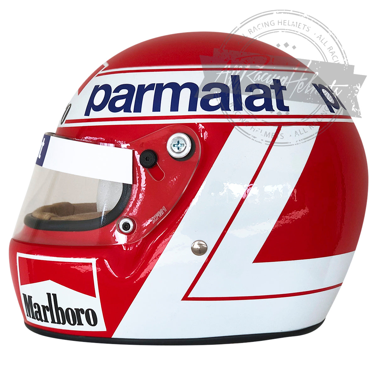 Casque réplique de Niki Lauda F1 1984 à l'échelle 1:1