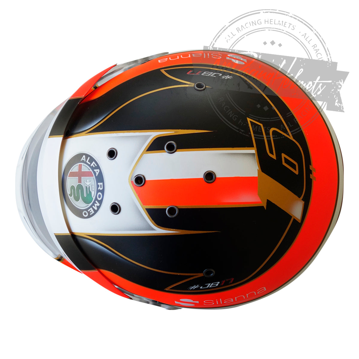 Charles Leclerc 2018 F1 Replica Helmet 1:1 Scale