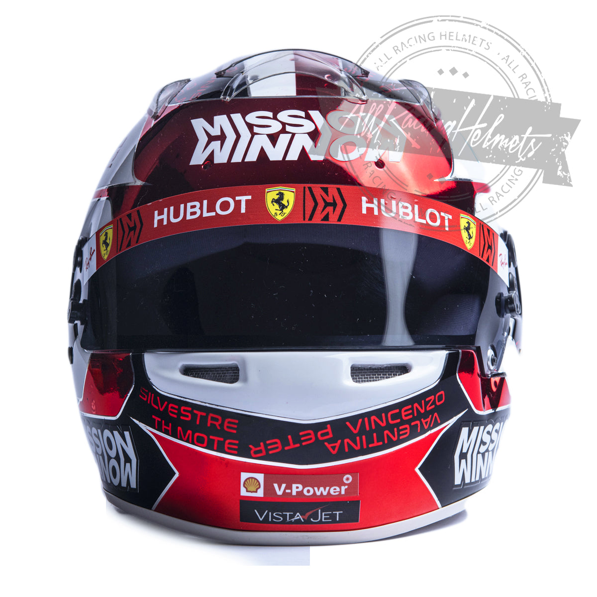 Charles Leclerc 2019 Abu Dhabi GP F1 Replica Helmet 1:1 Scale