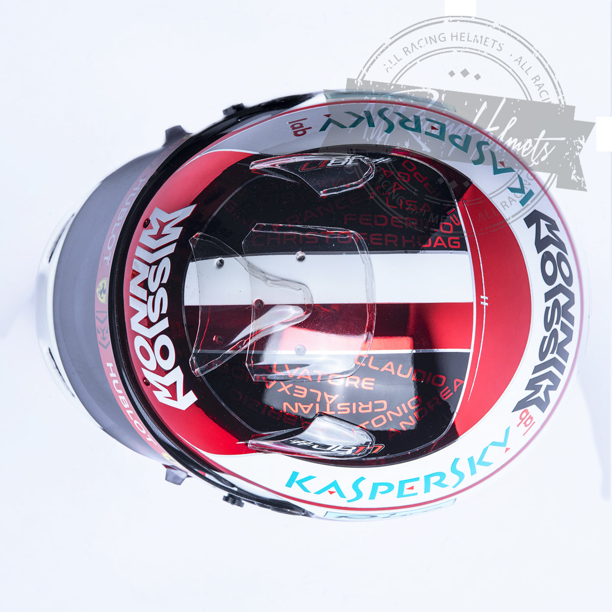 Charles Leclerc 2019 Abu Dhabi GP F1 Replica Helmet 1:1 Scale