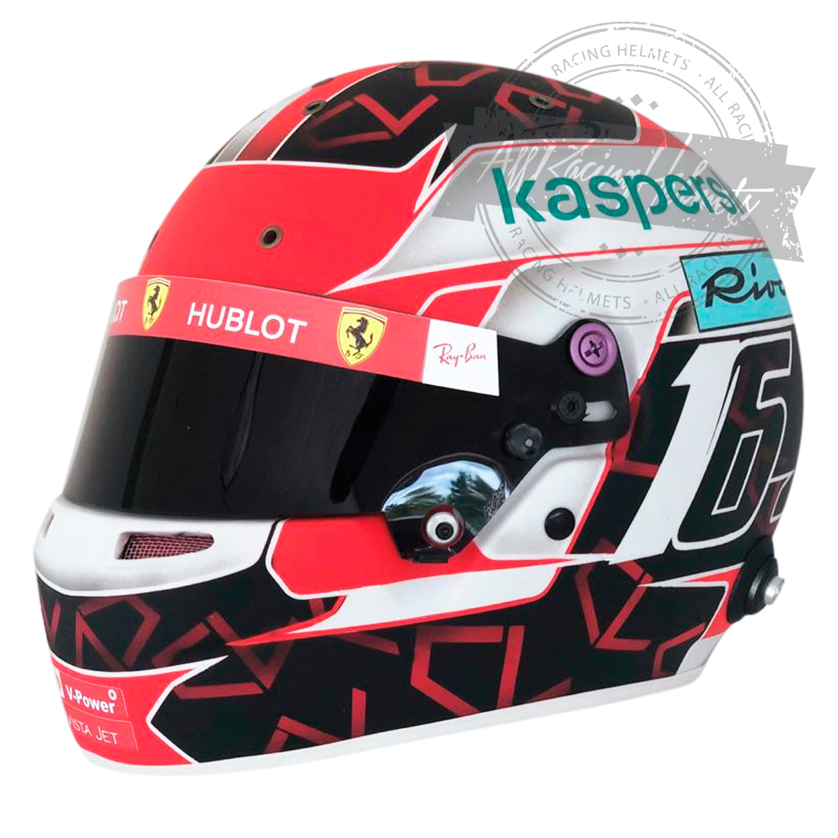 Charles Leclerc 2020 F1 Replica Helmet 1:1 Scale