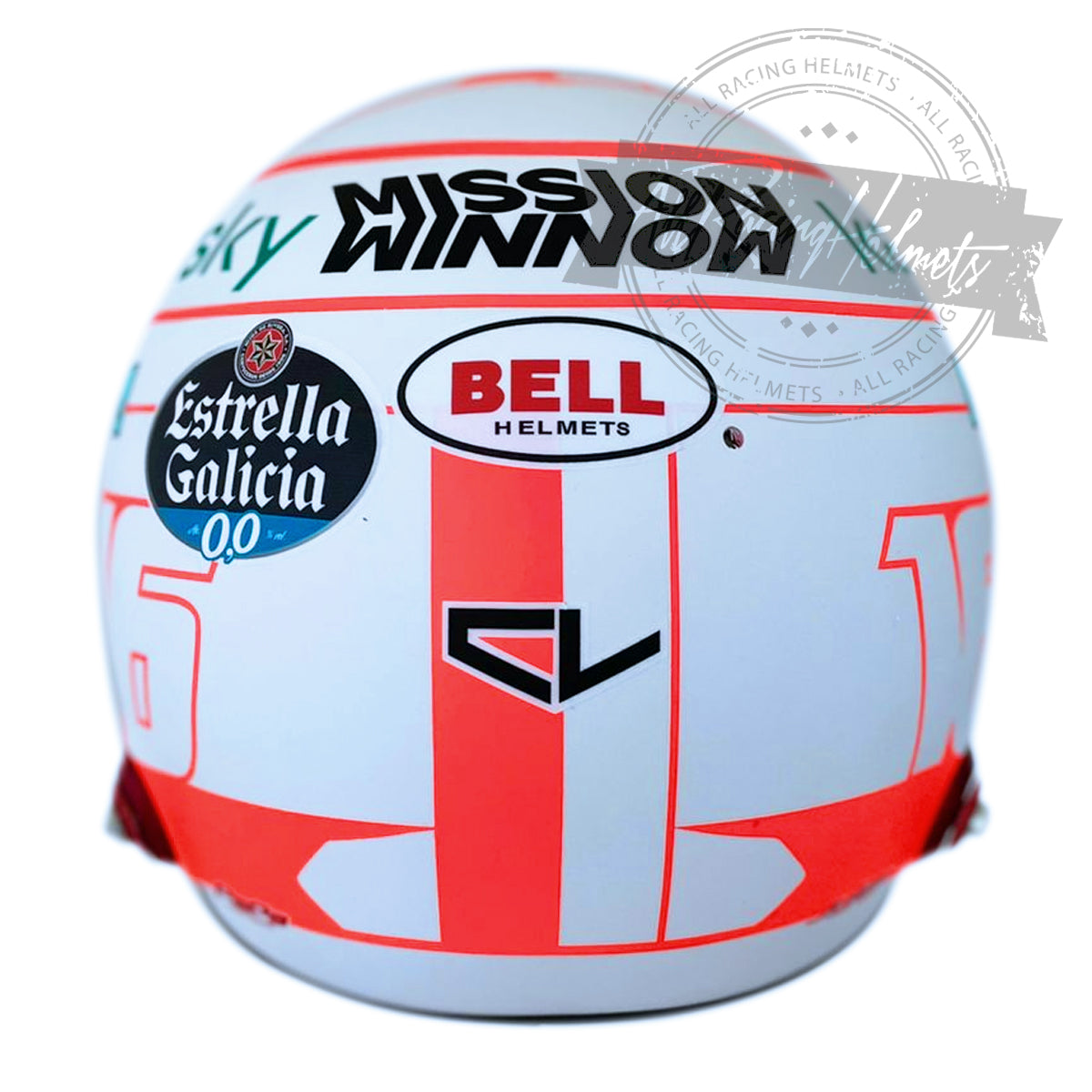 Charles Leclerc 2021 F1 Replica Helmet 1:1 Scale