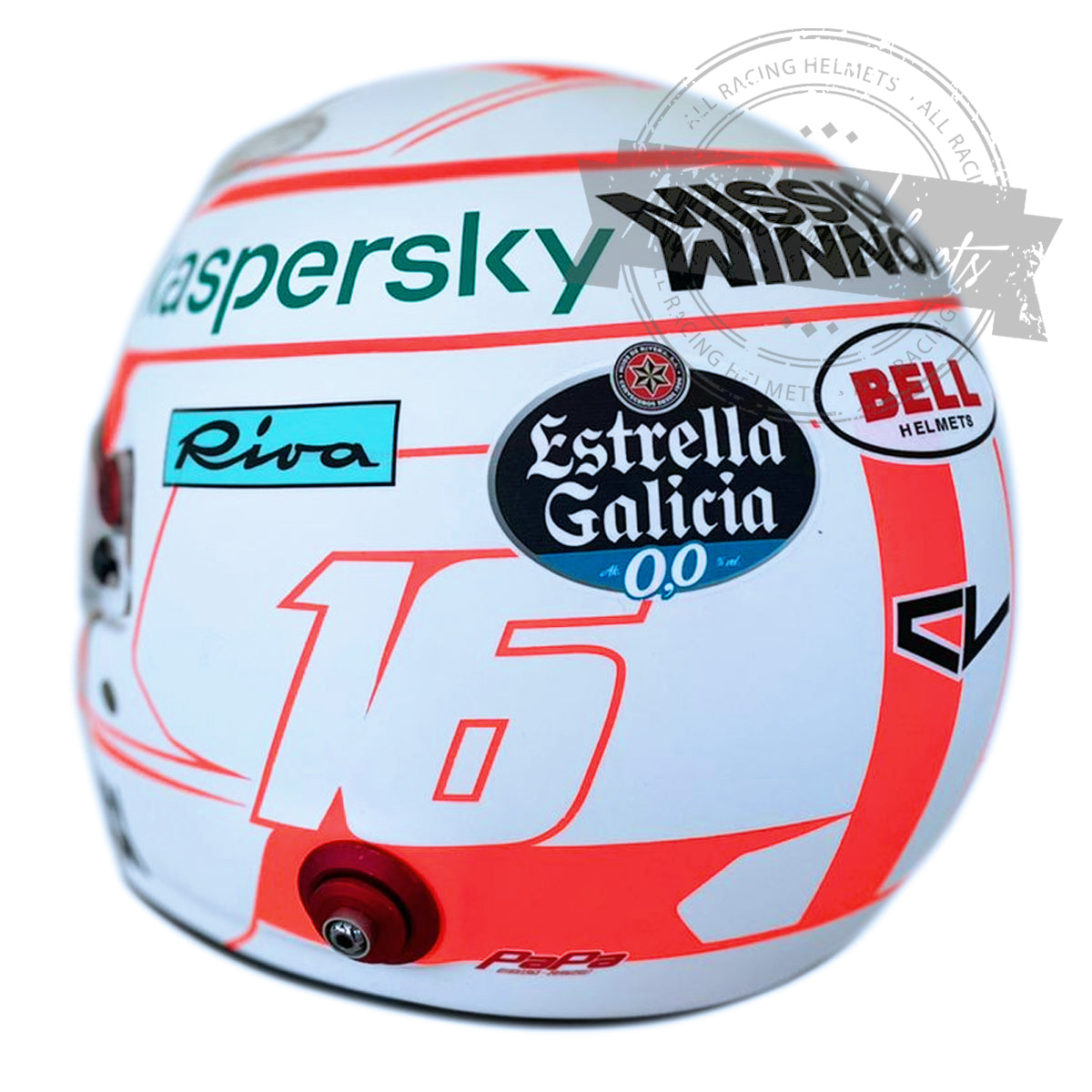 Charles Leclerc 2021 F1 Replica Helmet 1:1 Scale