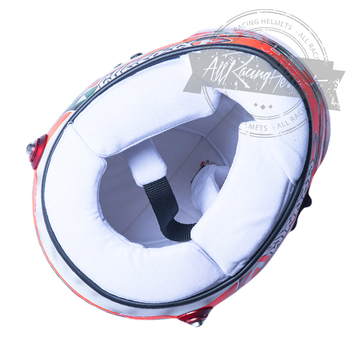 Casque F1 réplique Charles Leclerc 2021 GP Imola échelle 1:1