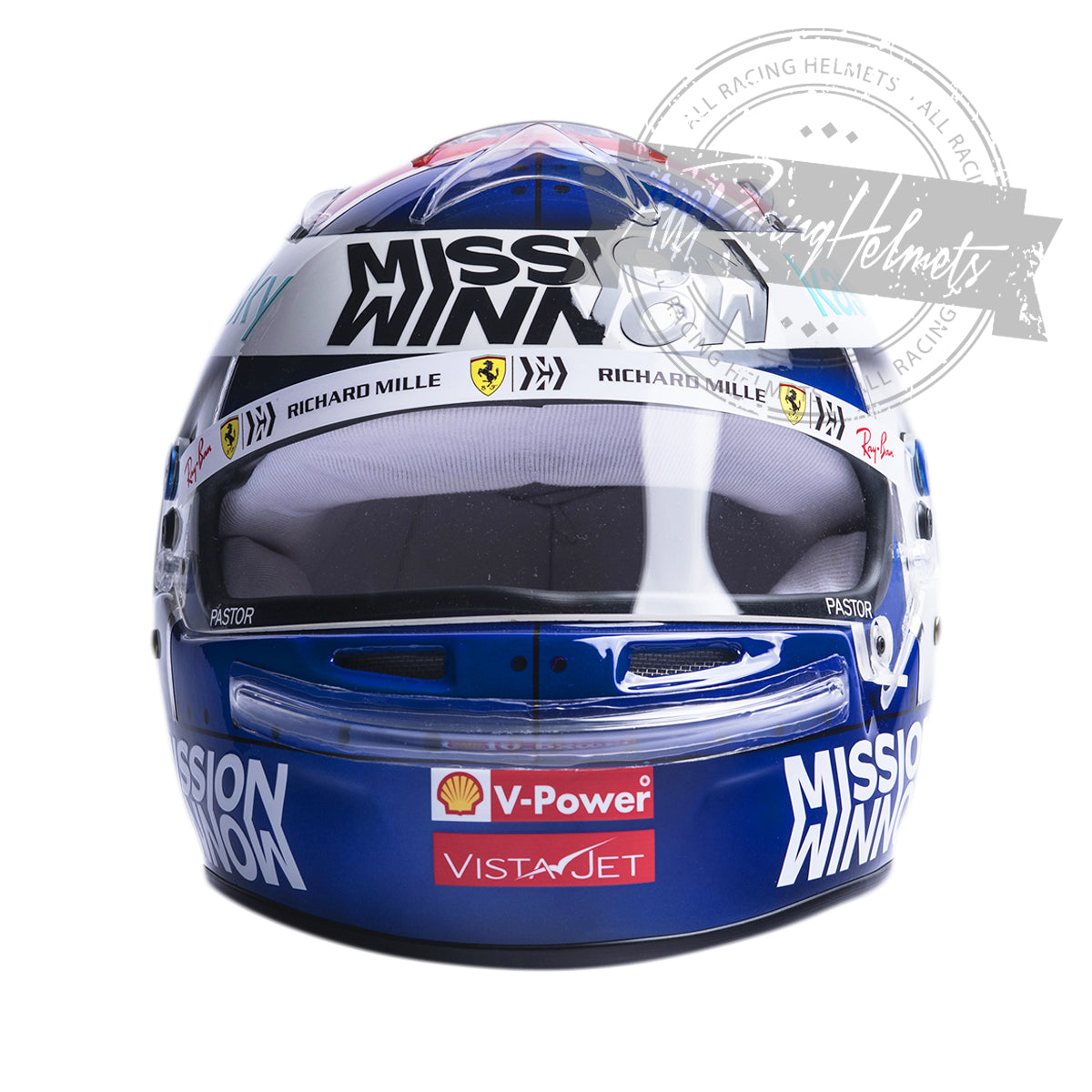 Casque Réplique F1 Charles Leclerc GP Monaco 2021 Échelle 1:1
