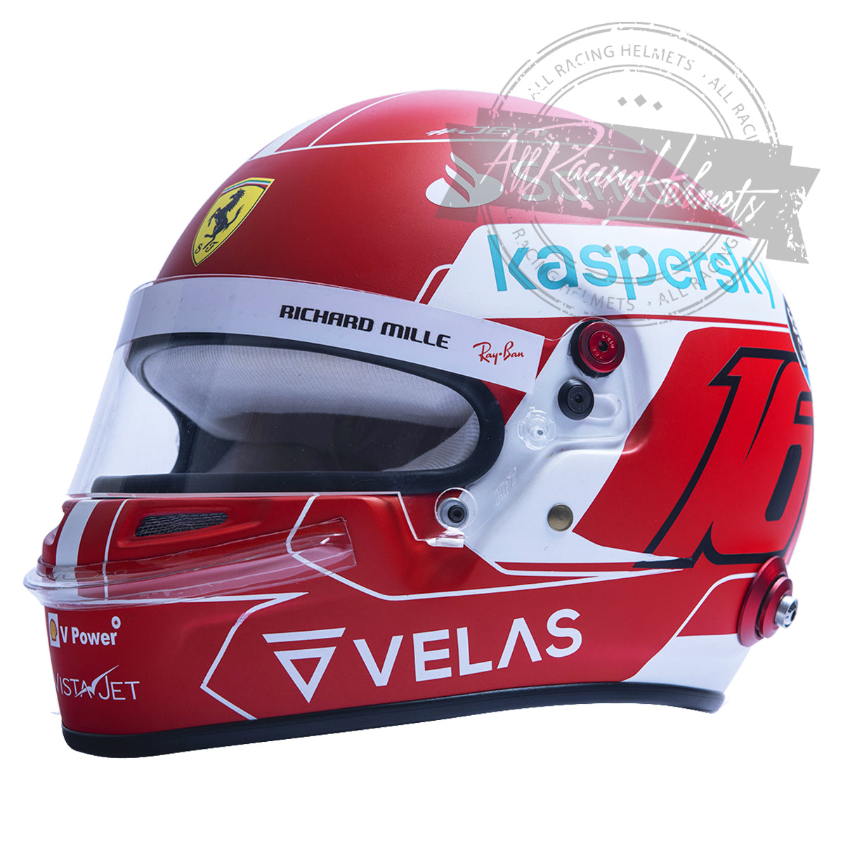 Charles Leclerc 2022 F1 Replica Helmet 1:1 Scale