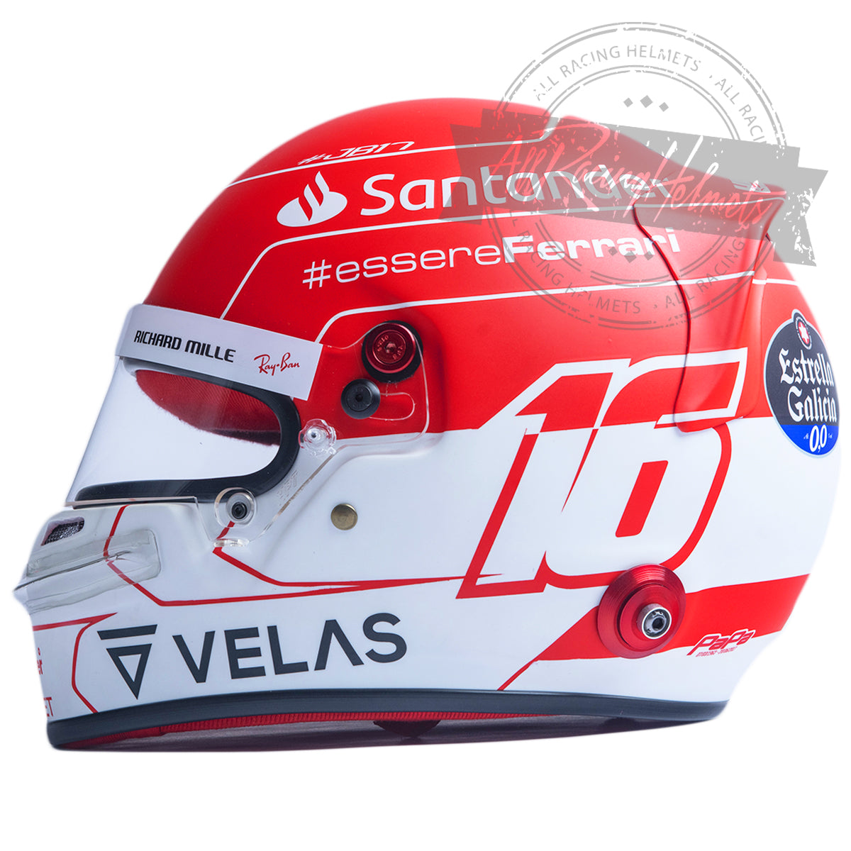 Charles Leclerc 2022 Monaco GP F1 Replica Helmet 1:1 Scale