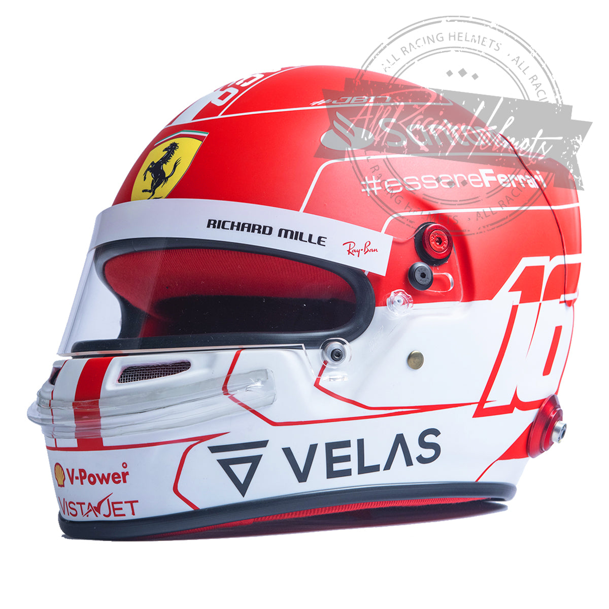 Charles Leclerc 2022 Monaco GP F1 Replica Helmet 1:1 Scale