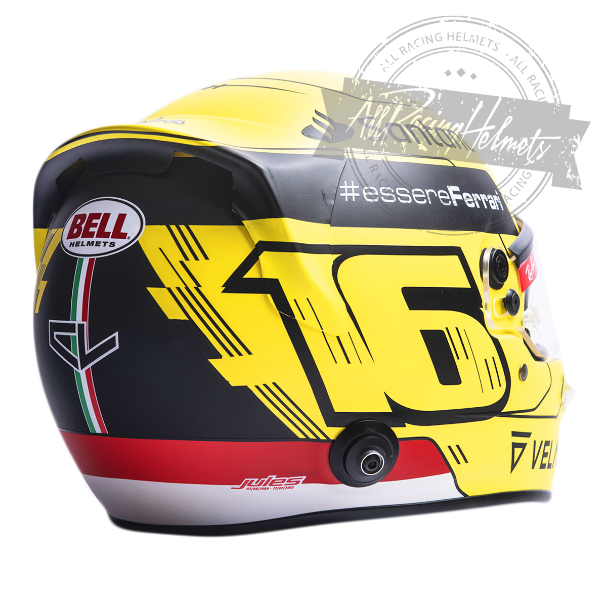 Charles Leclerc 2022 Monza GP F1 Replica Helmet 1:1 Scale