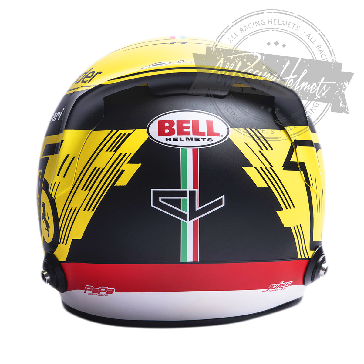 Charles Leclerc 2022 Monza GP F1 Replica Helmet 1:1 Scale