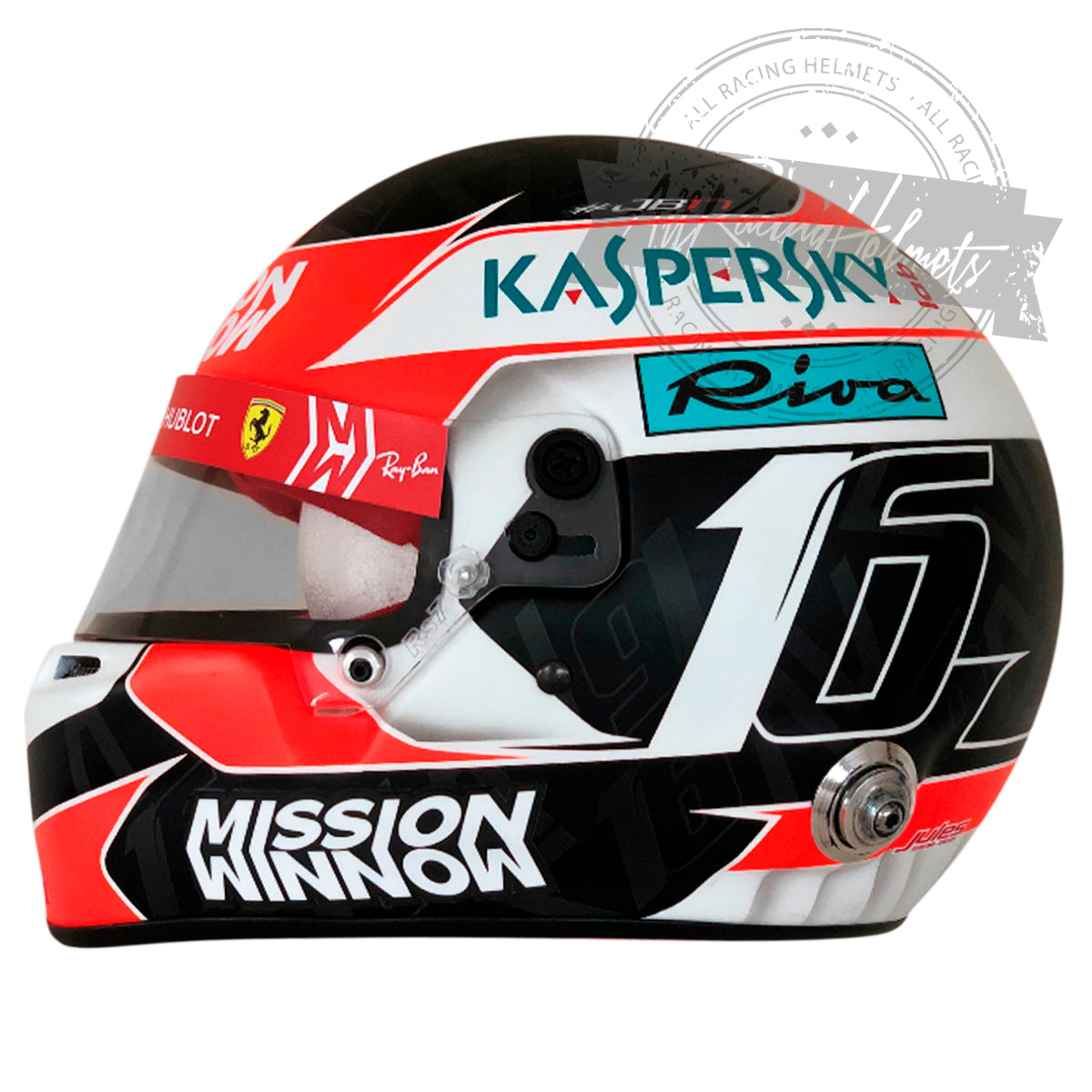 Charles Leclerc 2019 F1 Replica Helmet 1:1 Scale