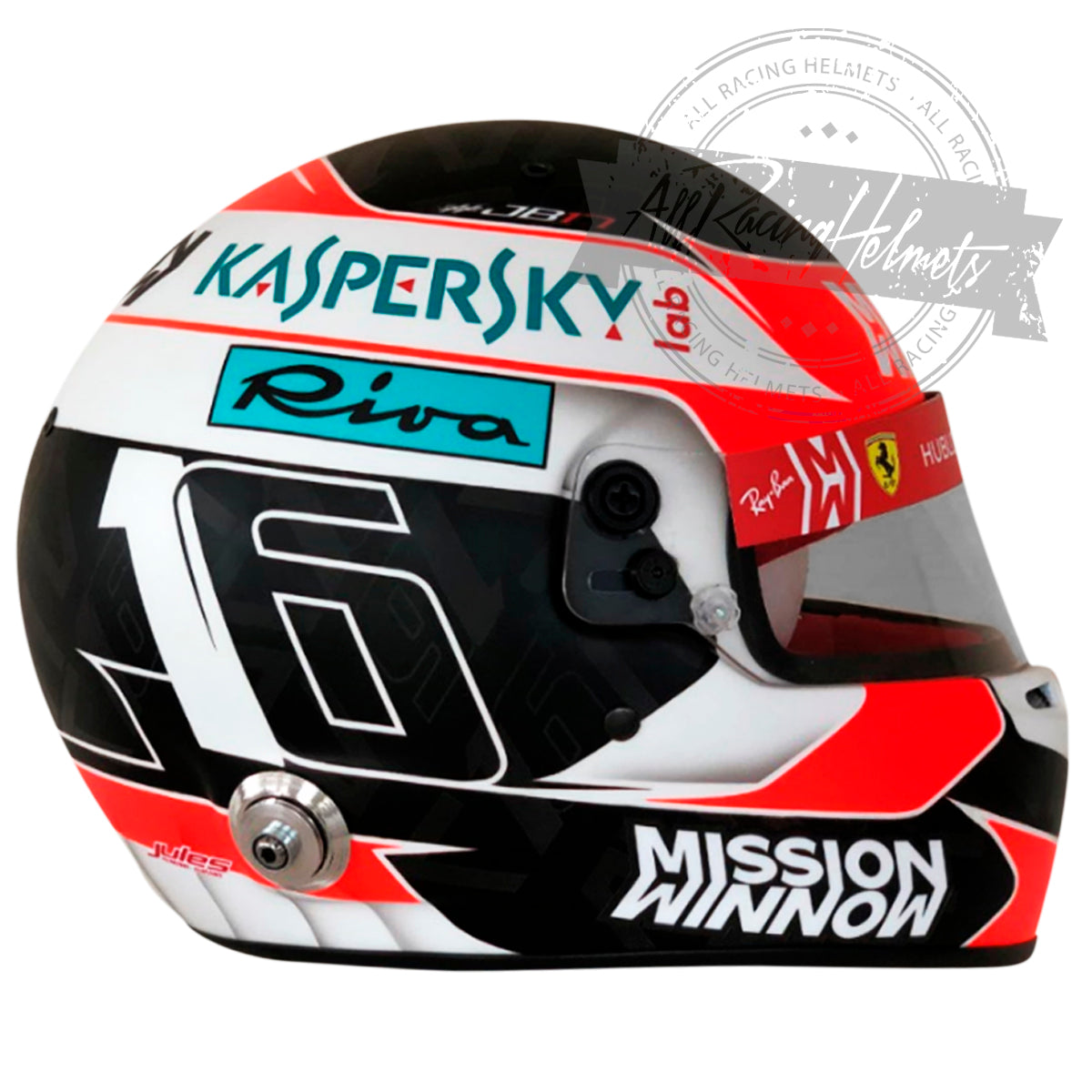 Charles Leclerc 2019 F1 Replica Helmet 1:1 Scale