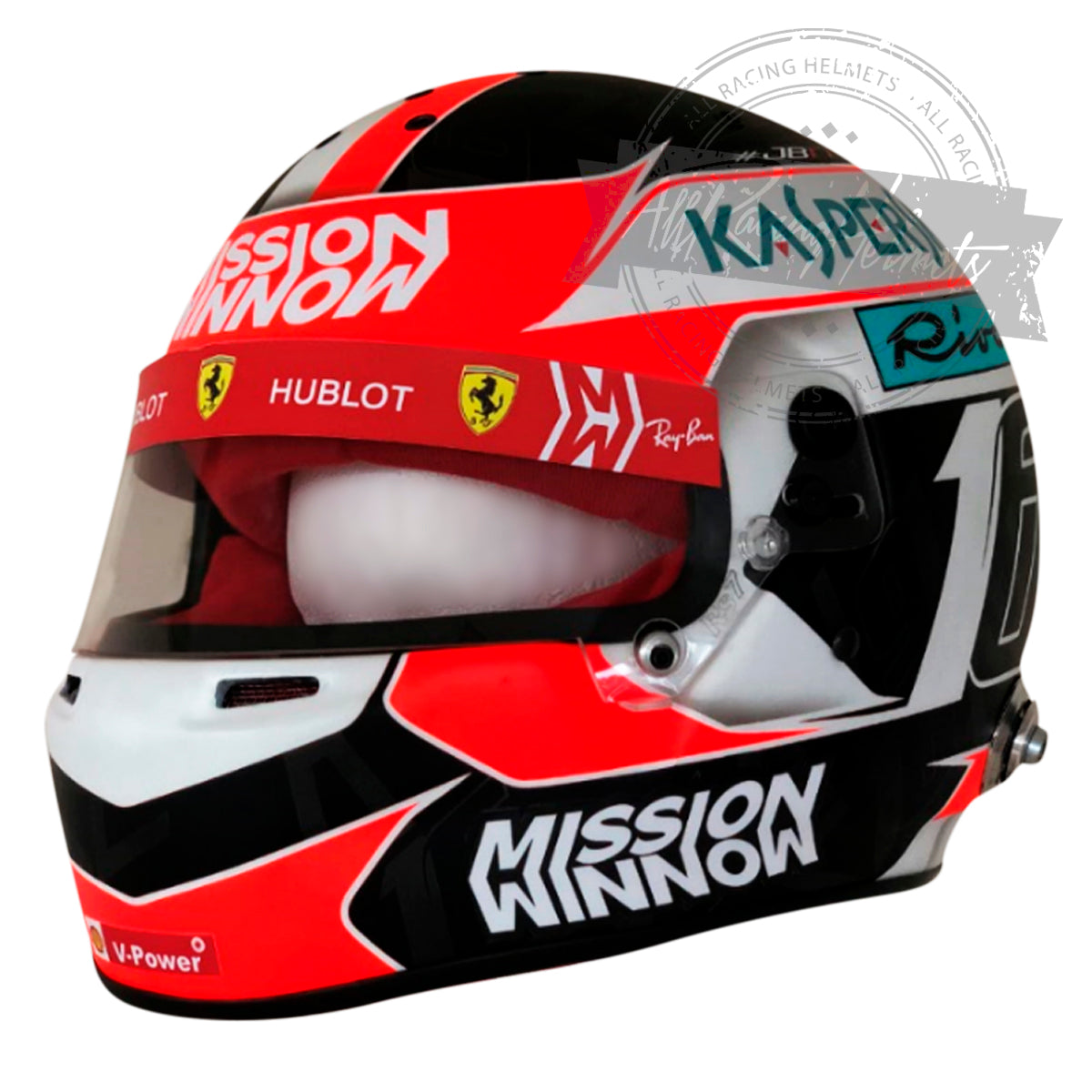 Charles Leclerc 2019 F1 Replica Helmet 1:1 Scale