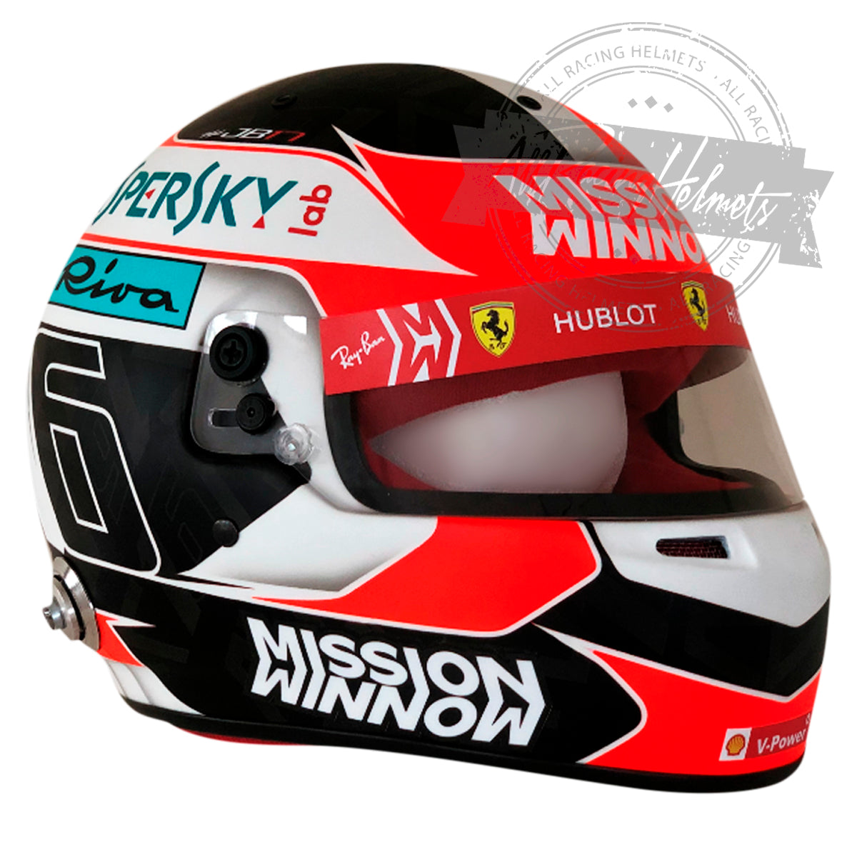 Charles Leclerc 2019 F1 Replica Helmet 1:1 Scale