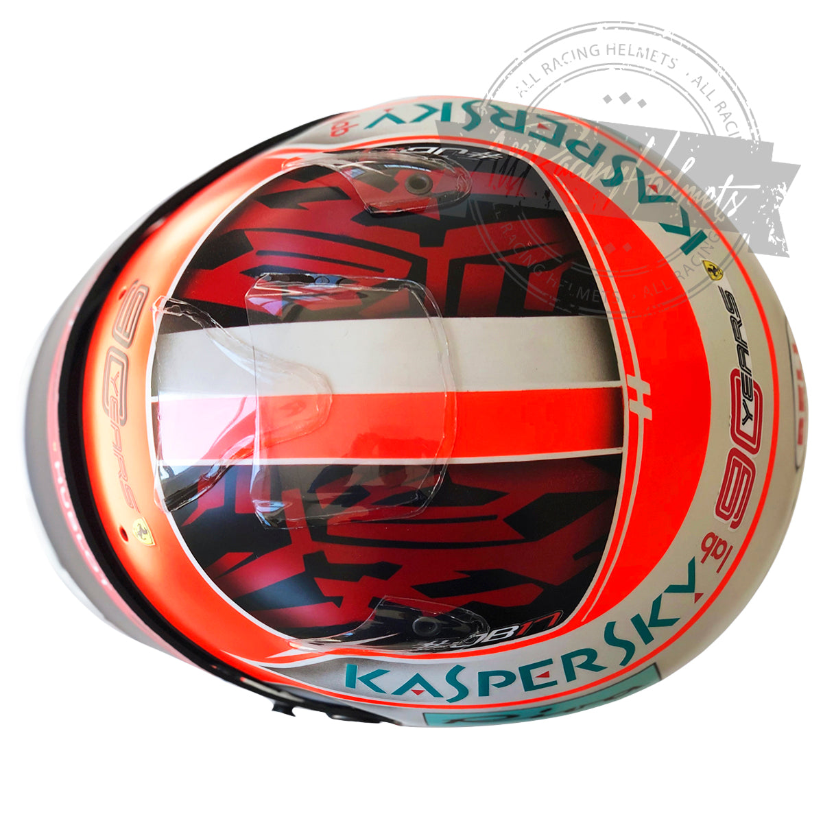 Charles Leclerc 2019 Belgium GP F1 Replica Helmet 1:1 Scale