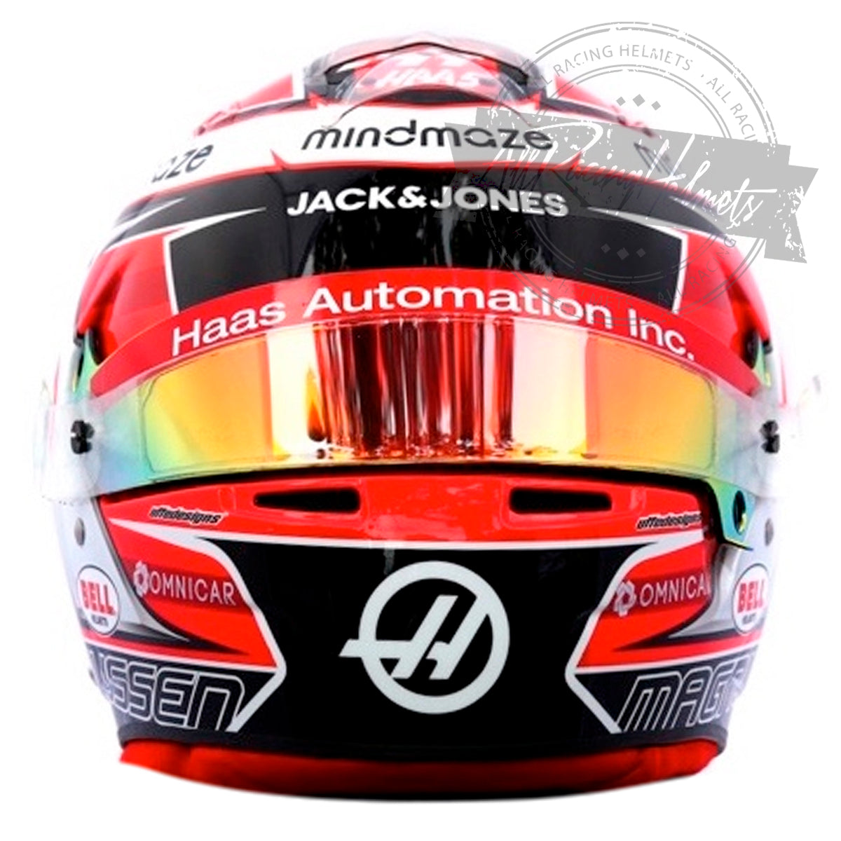 Casco réplica 1:1 de Kevin Magnussen F1 2020