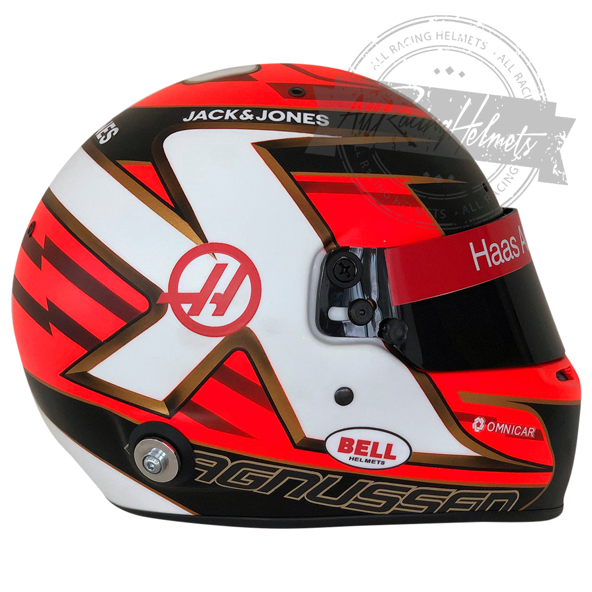 Kevin Magnussen 2019 "Black Edition" F1 Replica Helmet 1:1 Scale