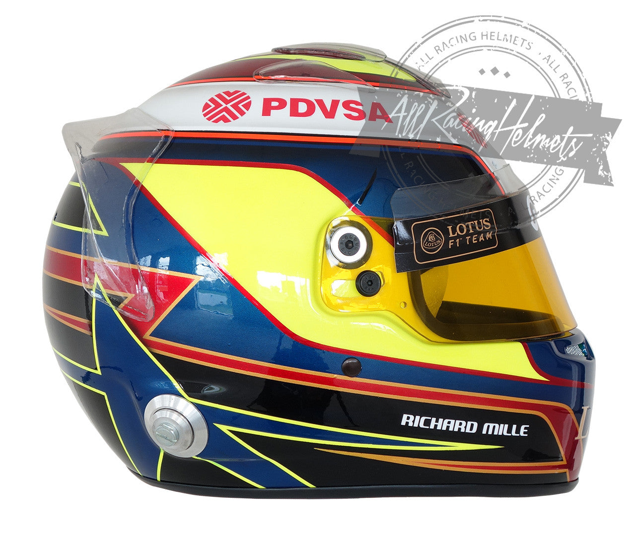 Pastor Maldonado 2015 F1 Replica Helmet 1:1 Scale
