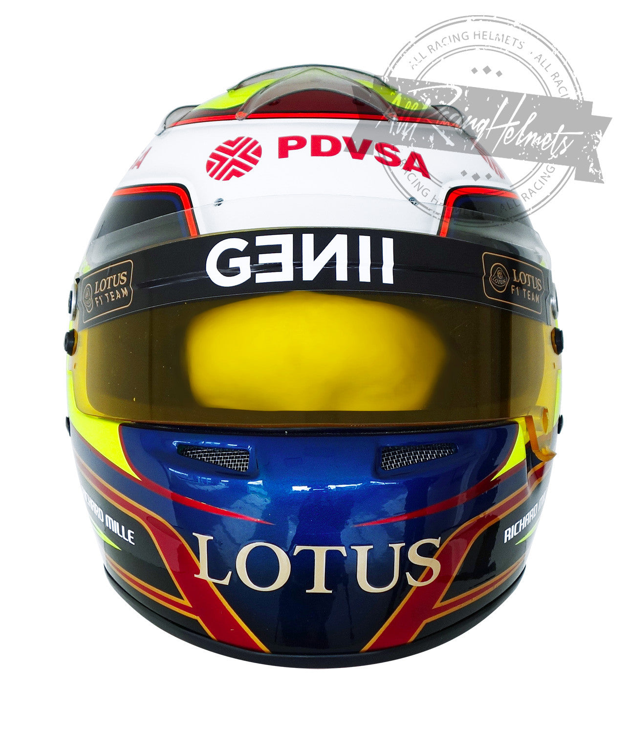 Pastor Maldonado 2015 F1 Replica Helmet 1:1 Scale