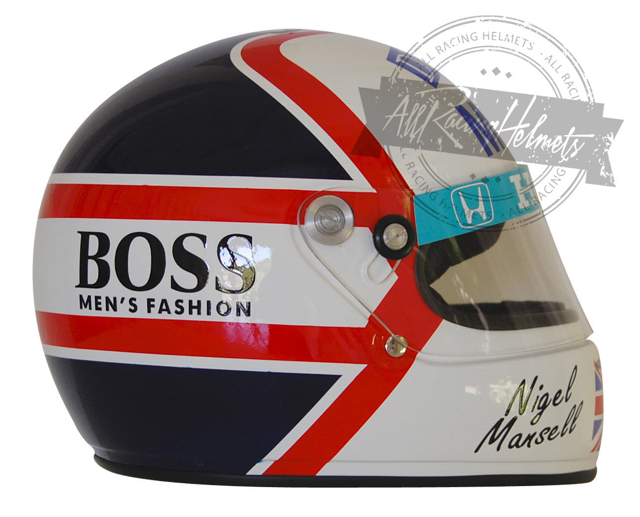 Nigel Mansell 1989 F1 Replica Helmet 1:1 Scale