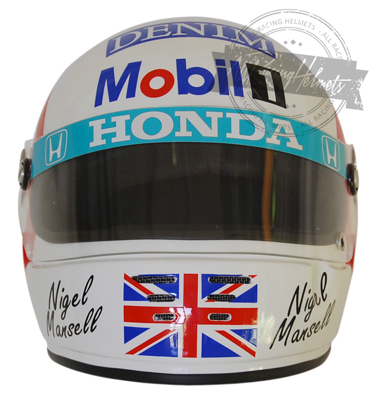Nigel Mansell 1989 F1 Replica Helmet 1:1 Scale