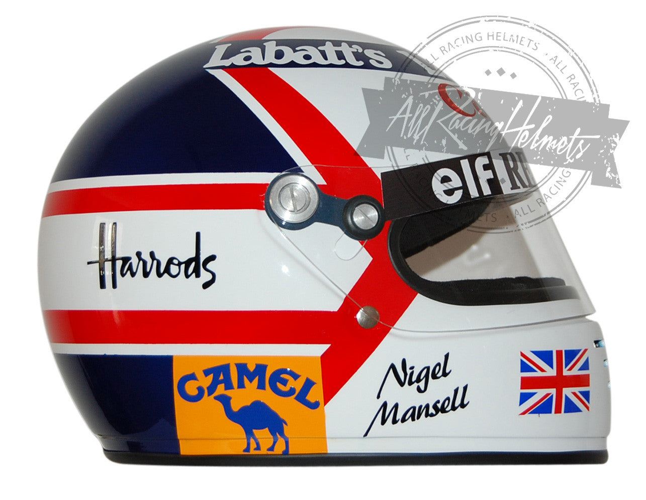 Nigel Mansell 1992 F1 Replica Helmet 1:1 Scale