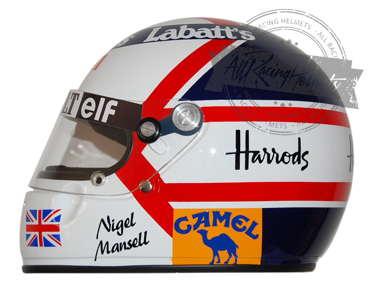 Nigel Mansell 1992 F1 Replica Helmet 1:1 Scale