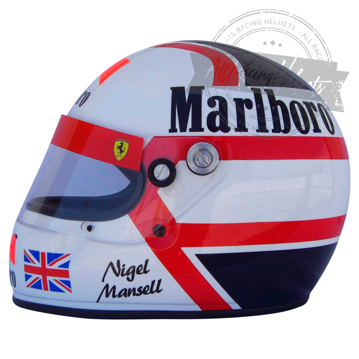 Nigel Mansell 1990 F1 Replica Helmet 1:1 Scale