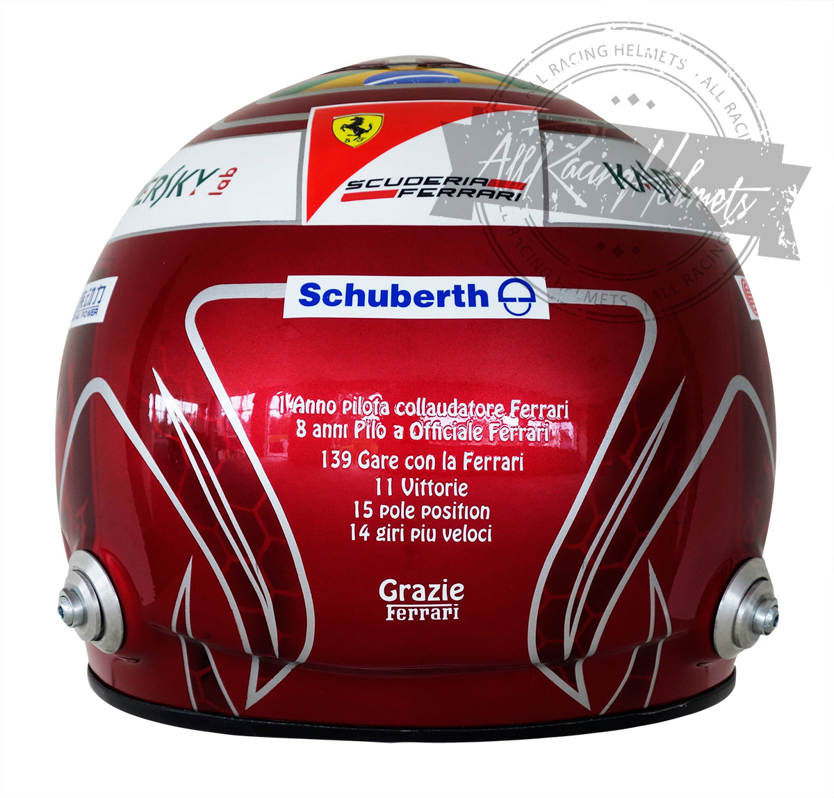 Felipe Massa 2013 Interlagos GP F1 Replica Helmet 1:1 Scale